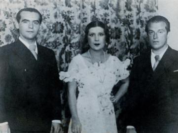 羅卡（左一）＆ La Argentinita